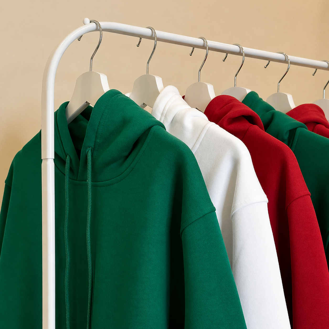 Plain Hoodies and Quarter zips