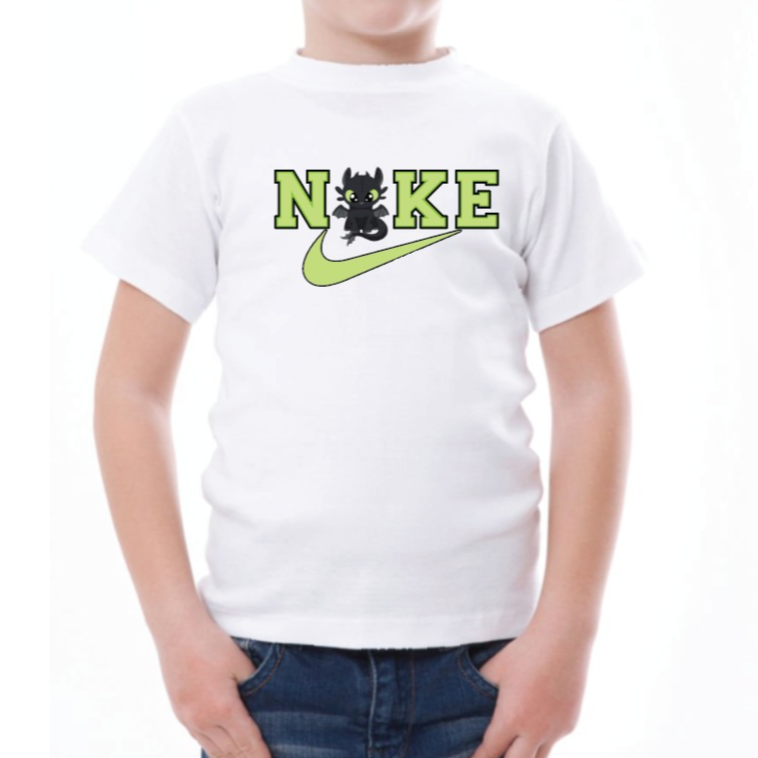 Toothless Nike T-Shirt - Kids Unisex