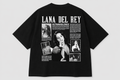 Lana Del Rey Oversized T-Shirt - Black Unisex