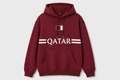 Qatar hoodie maroon