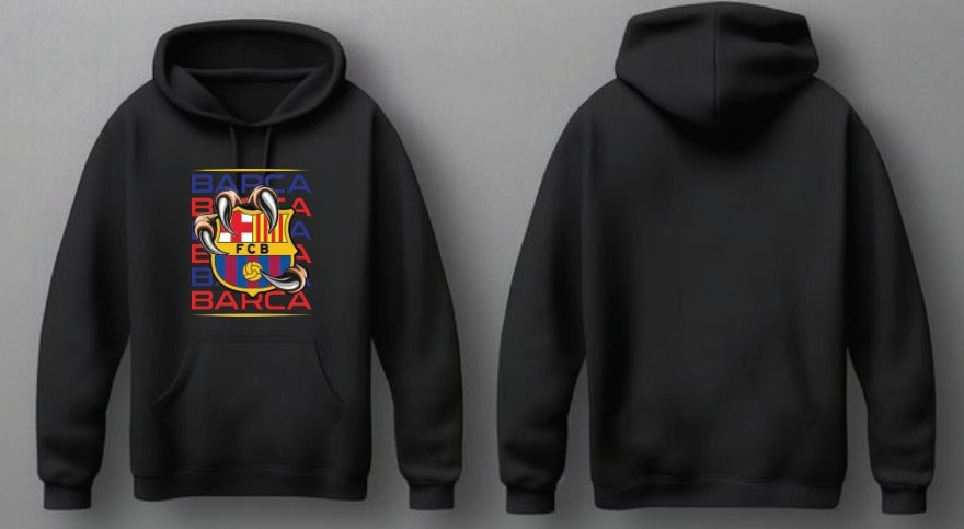 Barcelona Hoodie (2) - Black
