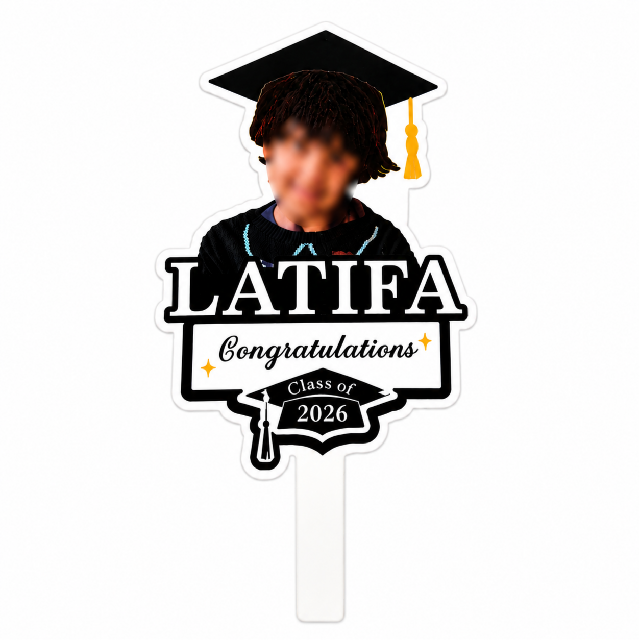 Custom Graduation Acrylic Stand