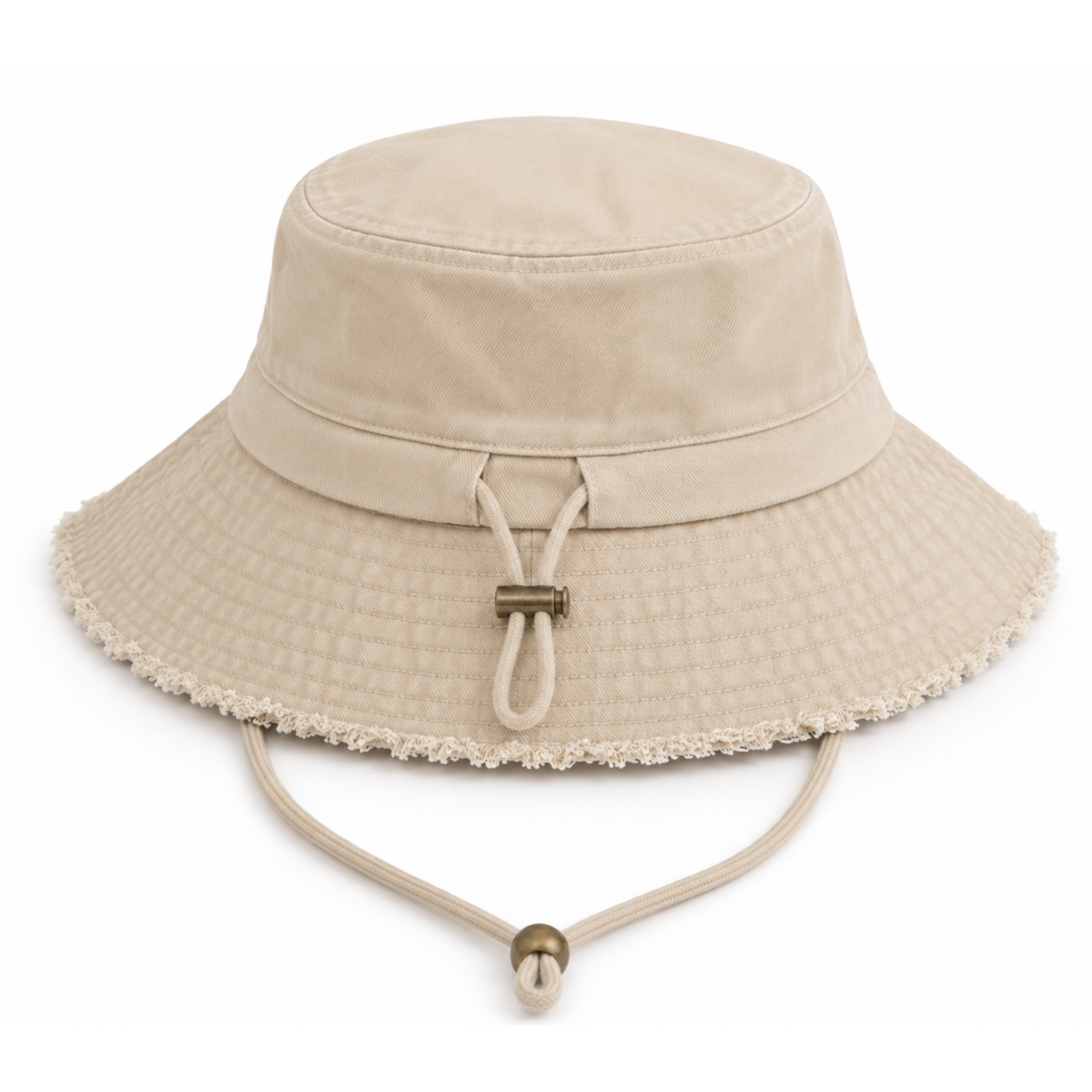 Beach Bucket Hat – Beige
