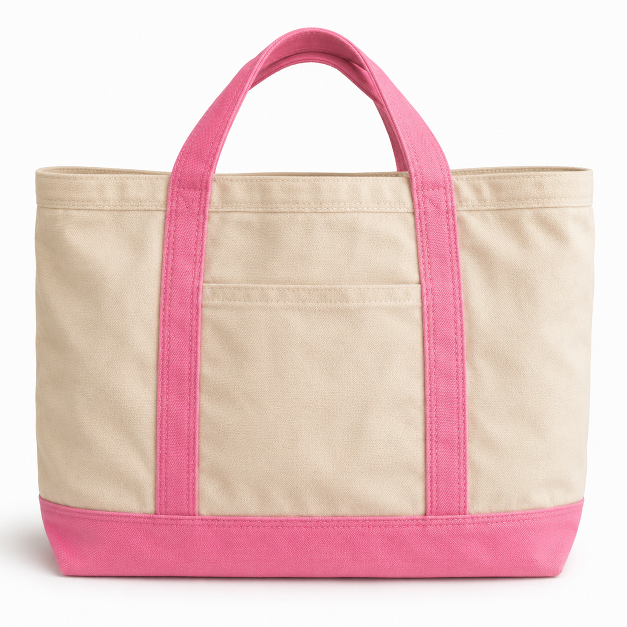 Canvas Tote Bag – Pink